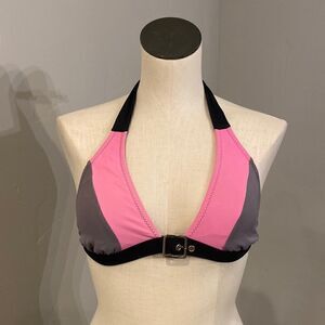 Xhilaration Color Block Swim Suit Top